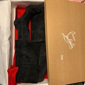 LOUISE XI 120 VEAU VELOURS STRETCH